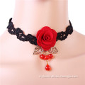 MYLOVE Red rose necklace fashion jewelry wholesale 2014 fashion jewelry MLGY125